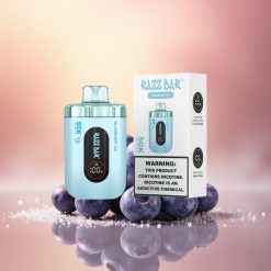 Razz Bar 50K Puffs Mustika-Jää Type-C 650mAh 2% nikotiini