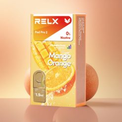 Relx Pod Pro 2 Vape Device Mango Apelsin 0mg/ml 1.9ml 3 pingistust/pakk
