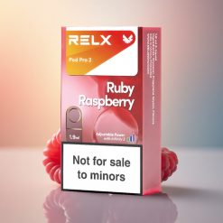 Relx Pod Pro 2 Vape Device Sinine Vaarikas 0mg/ml Nikotiini, 1.9ml Mahutavus, 3 Pingerežiimi