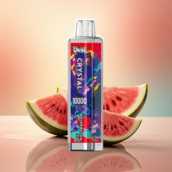 Uwin Crystal 10000 Puffs Arbuusijää RGB 5% nikotiini 650mAh