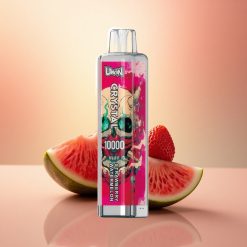 Uwin Crystal 10000 Puffs Maasika-Arbuusi RGB 18ml 650mAh