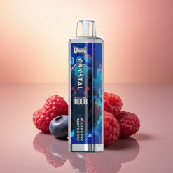 Uwin Crystal 10000 Puffs Mustikas Vaarikas 18ml 650mAh RGB