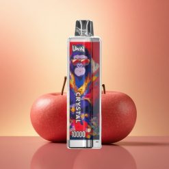 Uwin Crystal 10000 Puffs Punane Pull RGB 18ml Nikotiiniga 650mAh