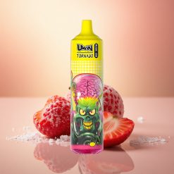 Uwin Tornado 35K Music Puffs Maasikajää 600mAh 5% nikotiini